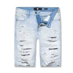 Jordan Craig Men's Ironbound Denim Shorts Ice Blue