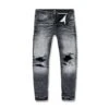 Jordan Craig Blow Out Relax Fit Men's Denim Jean Pants Black