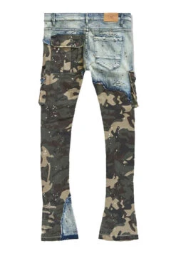 Jordan Craig Ross Stacked Platoon Denim Men's Pants Woodland -RBD OUTLET jrf1142c wl 3