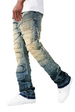 Jordan Craig Martin Stacked Python Men's Jean Pants Vintage