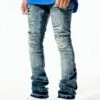 Jordan Craig Martin Stacked Tribeca Twill Denim Men's Pants Studio Blue