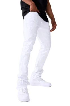 Jordan Craig Martin Stacked Tribeca Twill Denim Men's Pants White