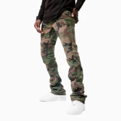 Jordan Craig Stacked Big Kids' Pants Vintage Camo -RBD OUTLET jtf960rcb vc 3