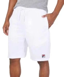 Fila Dominico Men's Short White -RBD OUTLET lm161rm6 100 main e87ce5aa 50c8 460f 9a02 337a5bc4bb9e
