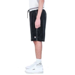 Fila Men's Cristaudo Velour Shorts Black