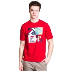 Fila Jasper Men's T-Shirt Chinese Red -RBD OUTLET lm911257 640 main 8bbf0161 44a5 459f 8ee7 9b4d110c2e7a