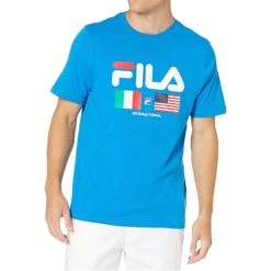 Fila International Men's T-Shirt Direct Blue -RBD OUTLET lm913786 916 main 456dd9f7 34ad 46e1 84df 1e29cf1ad1bf