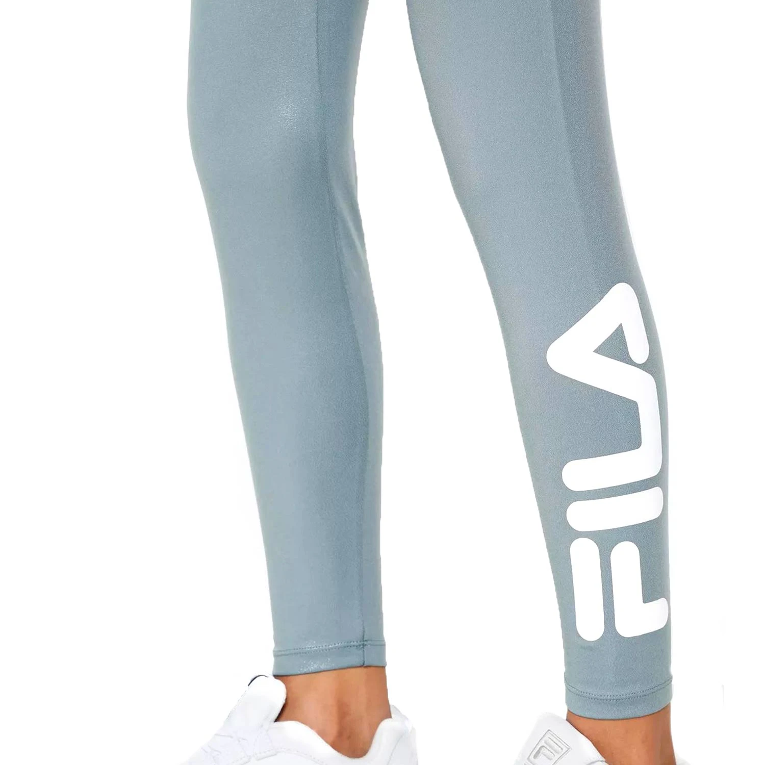 Fila Skyler High Waist Women's Leggings Lead-White 3 Fila Skyler High Waist Women's Leggings Lead-White - Image 3