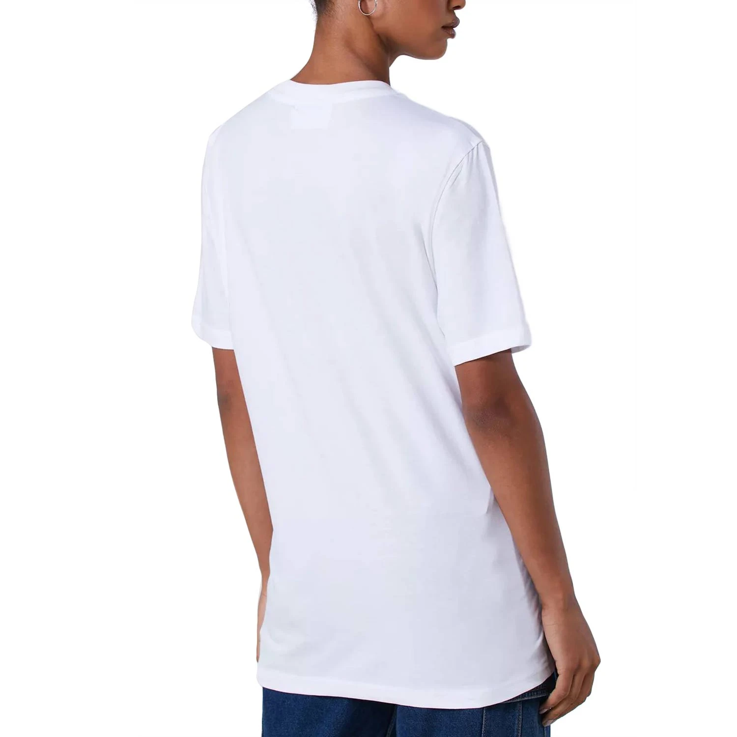 Fila Monique Grass Logo Women's T-Shirt White 4 Fila Monique Grass Logo Women's T-Shirt White - Image 4