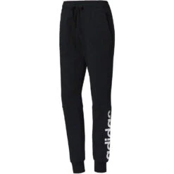 Adidas Essentials Linear Training Women's Pants Black