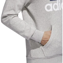 Adidas Essentials Linear Pullover Men's Hoodie Grey 7 Adidas Essentials Linear Pullover Men's Hoodie Grey -RBD OUTLET s98775 4