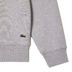 Lacoste Classic Fit Cotton Fleece Men's Sweatshirt Grey -RBD OUTLET sh1281 cca 6