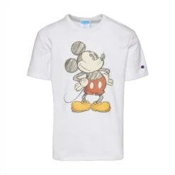 Champion Disney's Mickey & Friends Heritage, Posing Mickey Men's Tee White 7 Champion Disney's Mickey & Friends Heritage, Posing Mickey Men's Tee White -RBD OUTLET t1919g 592166045 3