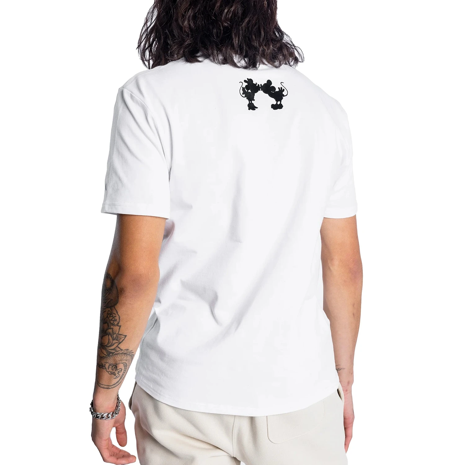 Champion Disney's Mickey & Friends Heritage, Posing Mickey Men's Tee White 4 Champion Disney's Mickey & Friends Heritage, Posing Mickey Men's Tee White - Image 4