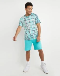 Champion Men's Lightweight Tee Wave Dye Trekking Grey -RBD OUTLET t3139 586529ajij 3