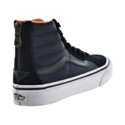 Vans Sk8-Hi Slim Zip Boom Boom Men's Shoes Black-True White 11 Vans Sk8-Hi Slim Zip Boom Boom Men's Shoes Black-True White -RBD OUTLET vn0a38gr oc6 3