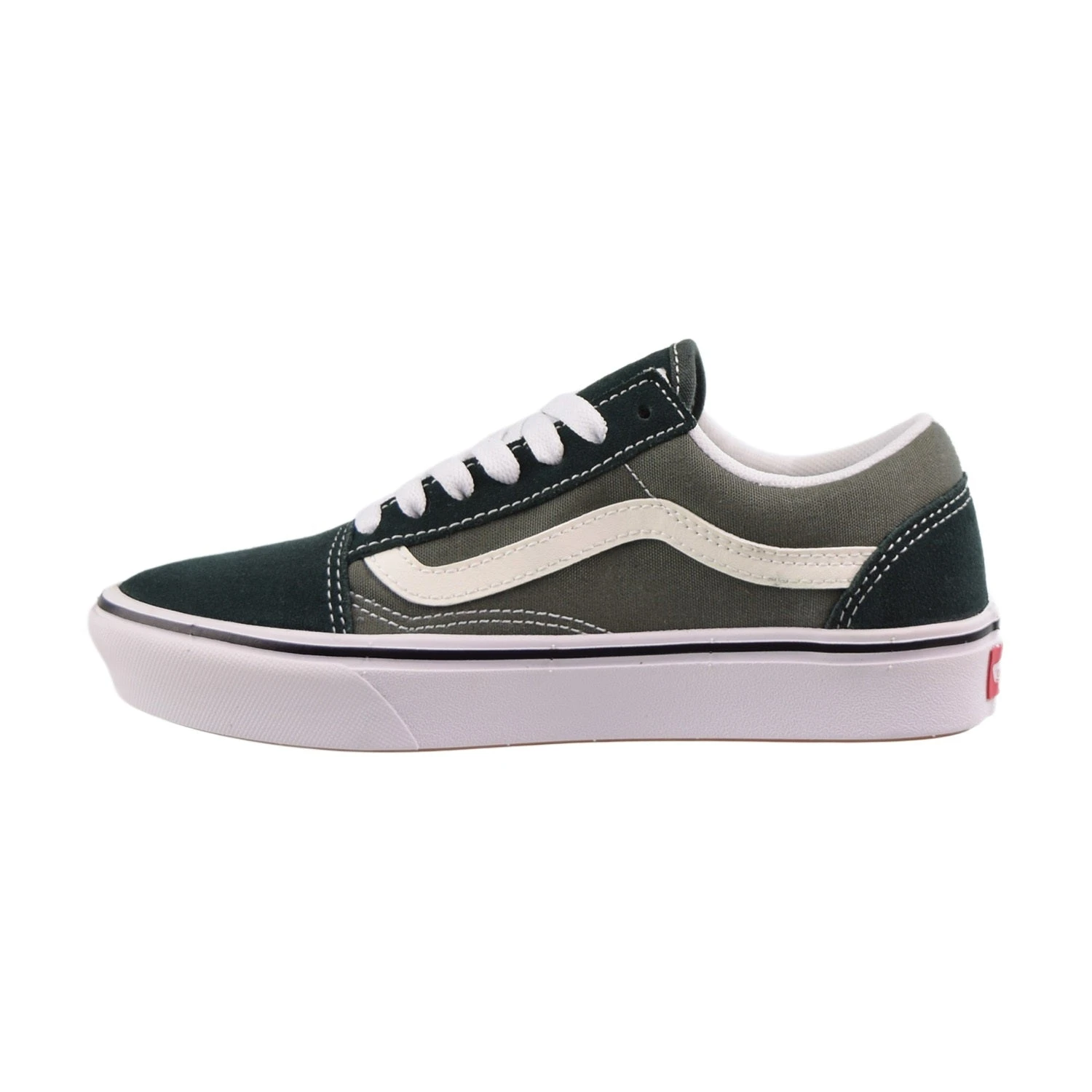 Vans ComfyCush Old Skool Men's Shoes Thyme-Scarab 4 Vans ComfyCush Old Skool Men's Shoes Thyme-Scarab - Image 4
