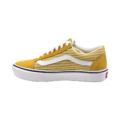 Vans Comfycush Old Skool Men's Shoes Golden Glow-True White -RBD OUTLET vn0a5dyc 9kx 4