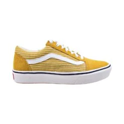 Vans Comfycush Old Skool Men's Shoes Golden Glow-True White
